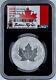 2021 W Canada $5 Silver Tailored Specimen Maple Leaf Ngc Sp 70 First Releases