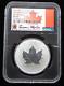 2021-w Canada Maple Leaf 1 Oz Silver $5 Dollar Coin Ngc Slabbed Sp 70 M6432