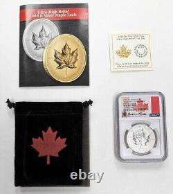 2022 1oz Maple Leaf Ultra High Relief NGC Reverse PF70 Signed Susan Taylor