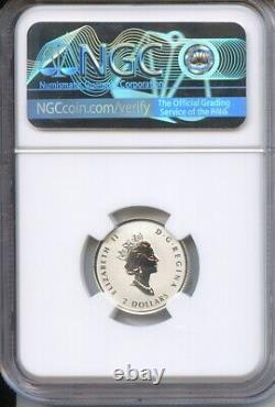 2022 Canada 1/10 Oz Silver $2 A Radiant Crown NGC Reverse PF 70