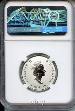 2022 Canada 1/4 Oz Silver $3 A Radiant Crown NGC Reverse PF 69