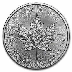 2022 Canada 1 oz Silver Maple Leaf (25-Coin MintDirect Tube) SKU#241289