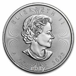 2022 Canada 1 oz Silver Maple Leaf (25-Coin MintDirect Tube) SKU#241289