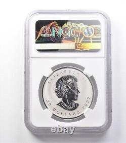 2022 Canada $20 Silver Maple Leaf 1 Oz Ultra High Relief Reverse PF70 NGC 9875