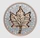 2022 Canada $20 Super Incuse Silver Maple Leaf With Rose Gold Plating 1 Oz Silver