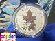 2022? Canada $4 1/2 Oz Pure Silver Maple Leaf Glitter Radiant Crown