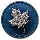 2022 Canada 5 Oz Silver Maple Leaves In Motion Sku#246458
