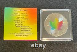 2022 Canadian Silver Maple Leaf Ruthenium 500 Minted #192/500