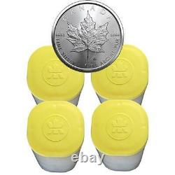 2022 RC Silver Maple Leaf 1 oz Coin Lot of 100