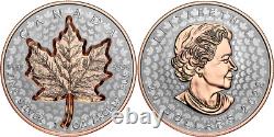2022 Super Incuse Silver Maple Leaf SML $20 1OZ Pure Silver Proof Coin Canada