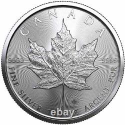 2023 1 oz Canadian Silver Maple Leaf Monster Box (500 Coins, BU)