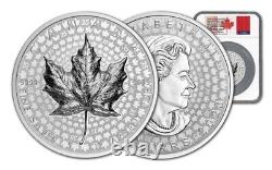2023 $50 Canada 5oz Silver Maple Leaf 35th Anniv UHR NGC PF70 UCAM FDOI