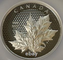 2023 5 Oz Ultra High Relief Silver Maple Leaf NGC PF70 Ultra Cameo Pulsating