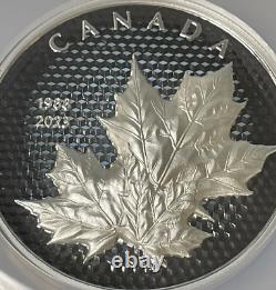 2023 5 Oz Ultra High Relief Silver Maple Leaf NGC PF70 Ultra Cameo Pulsating