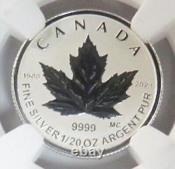 2023 Canada $1 Anniversary Maple Leaf Fractional Ngc Rev Pf 70 First Releases