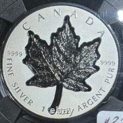 2023 Canada $20 Dollar 1 Oz Silver Maple Leaf Super Incuse Ngc Reverse Pf 70