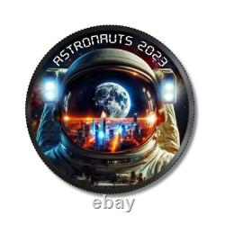 2023 Canada Maple Astronauts 1oz Silver Ennobled Coin