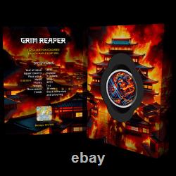 2023 Canada Maple Grim Reaper Samurai 1 oz Silver Ennobled Coin