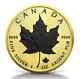 2023 Canada Maple Leaf 1 Oz Silver 24k Gold & Black Platinum Coin Jp566