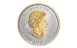 2023 Canada Maple Leaf 1 Oz Silver Ultra High Relief $20 Coin OGP Box COA