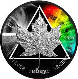 2023 Canada Maple Leaf Dark Side of the Queen Edition 1 oz Silver Coin