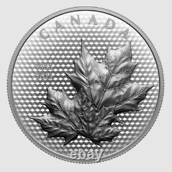 2023 Canada UHR Pulsating Maple Leaves in Motion 5 oz PURE silverNo ebay tax