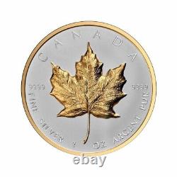 2023 Canada Ultra High Relief Maple Leaf 1oz Silver Reverse Proof Coin