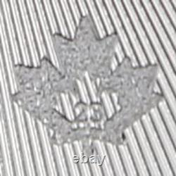 2023 Lot of (10) 1 Oz Canadian Maple Leaf Silver Bullion Coins Brilliant Uncirc