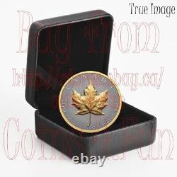 2023 Maple Leaf Canada Ultra-High Relief UHR SML $20 1 OZ Pure Silver Proof Coin