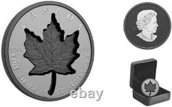 2023'Super Incuse Maple Leaf' Proof $20 Fine Silver 1oz Coin (RCM 206850)(20587)