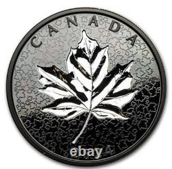 2024 $50 Canada 5 oz Silver Maple Leaves in Motion