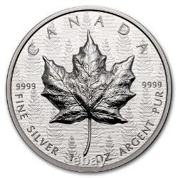 2024 Canada 1 oz Silver $20 Pulsating Maple Leaf (UHR)