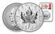 2024 Canada $20 1oz Silver Maple Leaf Pulsating Forest Uhr Ngc Pf70 Fdoi Signed