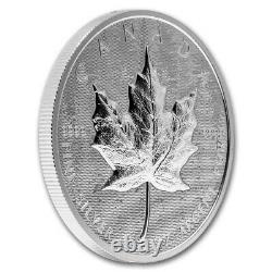 2024 Canada 5 oz Silver $50 Pulsating Maple Leaf (UHR)