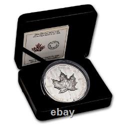 2024 Canada 5 oz Silver $50 Pulsating Maple Leaf (UHR)