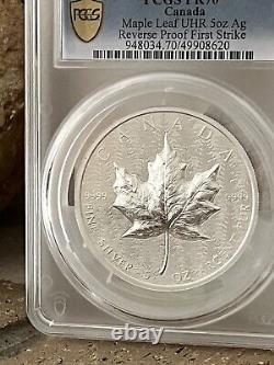 2024 Canada 5 oz Silver Maple Leaf Ultra High Relief PCGS PR70 FIRST STRIKE