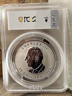 2024 Canada 5 oz Silver Maple Leaf Ultra High Relief PCGS PR70 FIRST STRIKE