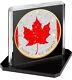 2024 Canada Maple Leaf Diamond Flag Edition 1 Oz Silver Coin