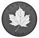 2024 Canada Maple Leaves In Motion $50 5 Oz Incuse! Rhodium Over 99.99% Silver