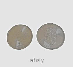 (25) 2014 Canadian Silver Maple Leaf $5 Coin BU. 9999 One OZ
