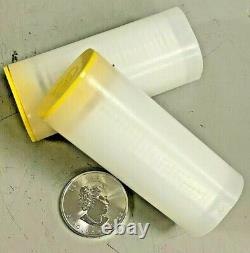 2 Rolls of 25 Silver 2022 Canada 1 oz Silver. 9999 Maple Leaf 50 Coins in Total
