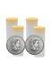 4 Rolls Of 25 Silver 2021 Canada 1 Troy Oz Silver Maple Leaf 100 Coins
