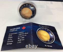 5 Canada 2022 Maple Leaf Our Solar System lot