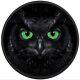 Canada2024 Black Owl 1oz Silver Mapleleaf Blk Platinum Coin Withglowindarkeyes