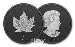 Canada 2020 20$ Rhodium Incuse Silver Maple Leaf 1 oz. Withbox and CoA