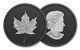 Canada 2020 20$ Rhodium Incuse Silver Maple Leaf 1 Oz. Withbox And Coa