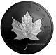 Canada 2020 50$ Rhodium-plated Incuse Silver Maple Leaf 3 Oz. Pure Silver Coin