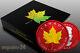 Canada 2021 $5 Maple Leaf Space Red + Gold Holographic Edition 1 Oz