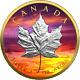 Canada 2021 $5 Maple Leaf Sunset 1 Oz