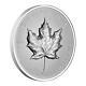 Canada 2022 Uhr Ultra-high Relief Sml Silver Maple Leaf Coin 1 T Oz. 9999 Pure